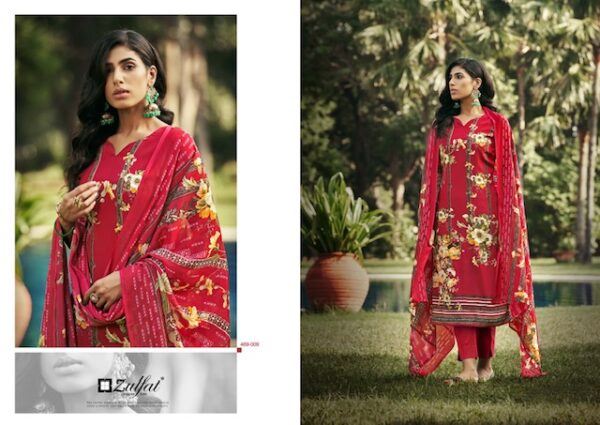 ZULFAT HAYAAT PURE CREP DIGITAL PRINTED SUITS SURAT