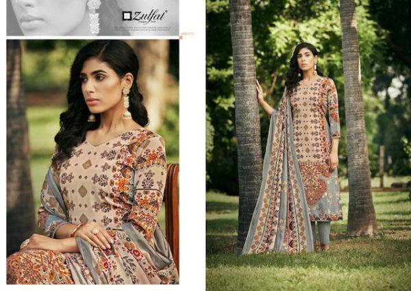 ZULFAT HAYAAT PURE CREP DIGITAL PRINTED SUITS SURAT