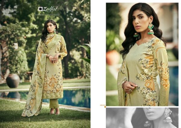 ZULFAT HAYAAT PURE CREP DIGITAL PRINTED SUITS SURAT