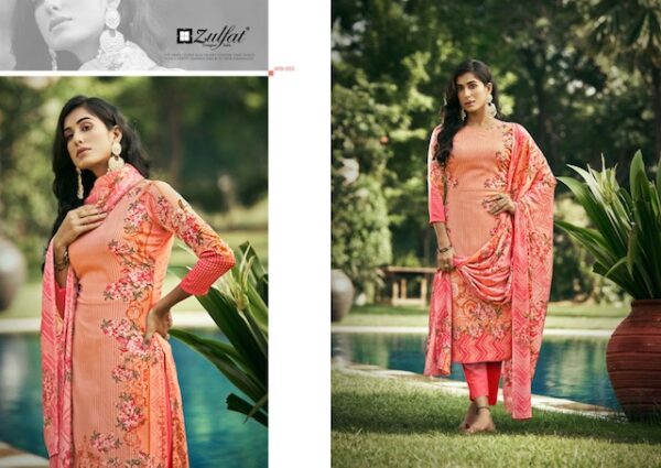 ZULFAT HAYAAT PURE CREP DIGITAL PRINTED SUITS SURAT