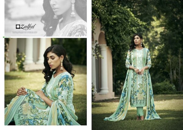 ZULFAT HAYAAT PURE CREP DIGITAL PRINTED SUITS SURAT