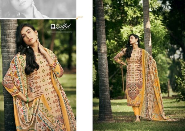 ZULFAT HAYAAT PURE CREP DIGITAL PRINTED SUITS SURAT