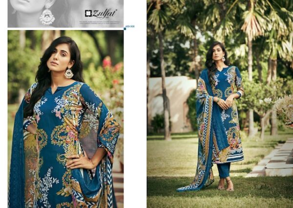 ZULFAT HAYAAT PURE CREP DIGITAL PRINTED SUITS SURAT