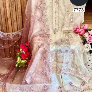 MEHBOOB TEX RAZZO VOL 1 ORGANZA PAKISTANI SALWAR KAMEEZ 2023