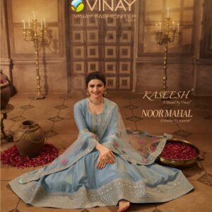 VINAY KASEESH NOOR MAHAL DOLA SILK EMBROIDERY SALWAR SUITS