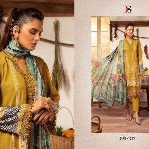 DEEPSY D 1313 MARIA B LAWN COTTON HEAVY EMBROIDERY PAKISTANI SUITS COLLECTION