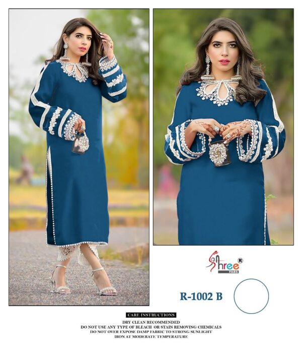 SHREE FAB R 1002 B READYMADE PAKISTANI COLLECTION WHOLESALER