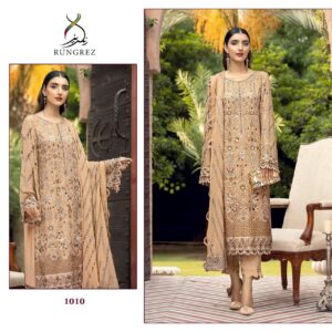 RUNGREZ 1010 GEORGETTE LATEST PAKISTANI SALWAR KAMEEZ COLLECTION