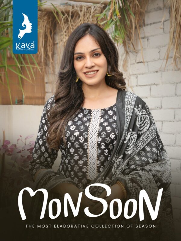 KAYA MONSOON RAYON PRINT KURTI WITH BOTTOM AND DUPATTA WHOLESALER