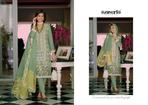 ZAVERI KIASHA  READYMADE ORGANZA HEAVY EMBROIDERY PARTYWEAR  READYMADE SUITS COLLECTION