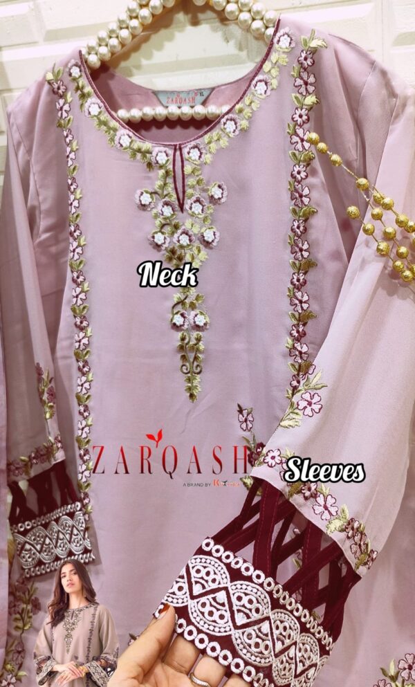 ZARQASH Z 157 GEORGETTE PAKISTANI SUITS READYMADE COLLECTION
