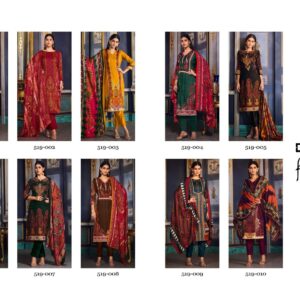 ZULFAT DESIGNER SUITS FIRDAUS PREMIUM WOOLEN PASHMINA SUITS WHOLESALER