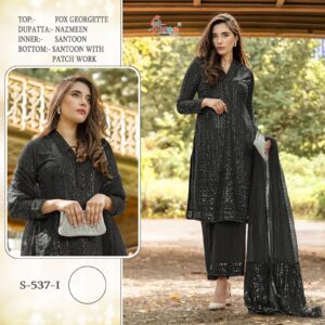 SHREE FABS 537 I GEORGETTE PAKISTANI SALWAR KAMEEZ WHOLESALER