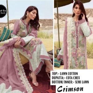 MEHMOOD TEX CRIMSON HIT DESIGN LAWN COTTON PAKISTANI SALWAR KAMEEZ MANUFACTURER