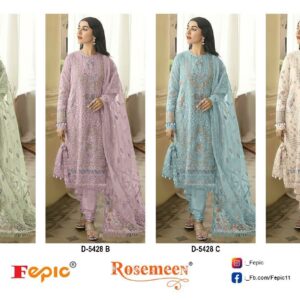 FEPIC 5428 GEORGETTE PARTYWEAR PAKISTANI SALWAR KAMEEZ WHOLESALER