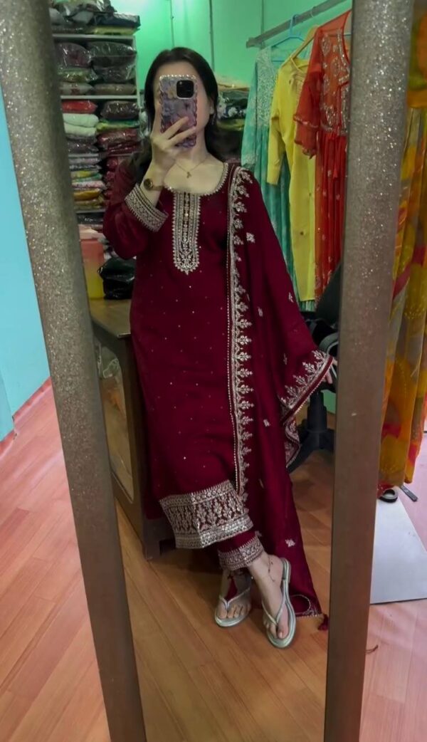 EID SPECIAL LATEST CHINNON PARTYWEAR READYMADE COLLECTION