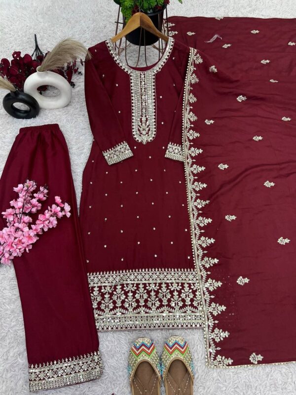 EID SPECIAL LATEST CHINNON PARTYWEAR READYMADE COLLECTION