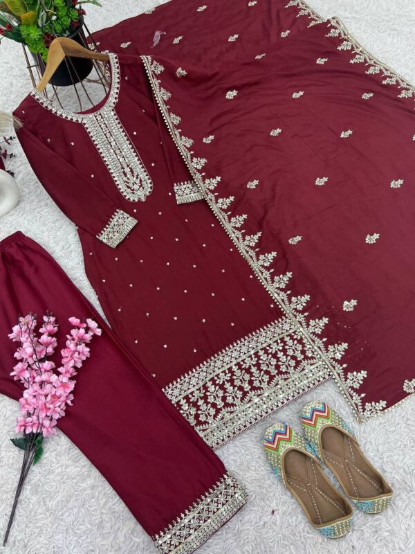 EID SPECIAL LATEST CHINNON PARTYWEAR READYMADE COLLECTION
