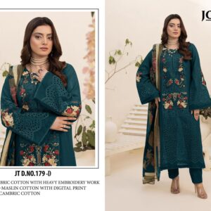 JOHRA TEX JT 179 D CAMRIC COTTON PAKISTANI SUITS