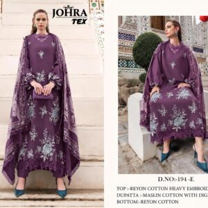 JOHRA TEX 194 E VISCOSE RAYON PAKISTANI SUITS